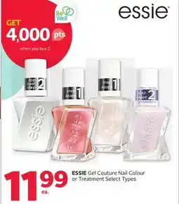 Rexall ESSIE Gel Couture Nail Colour or Treatment offer