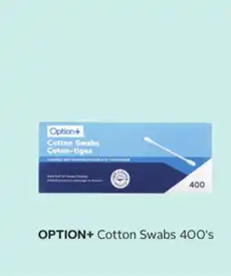 Rexall OPTION+ Cotton Swabs offer