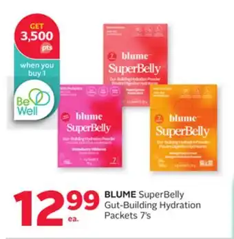 Rexall BLUME SuperBelly Gut-Building Hydration offer