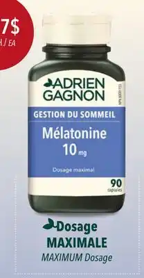 Accès pharma ADRIEN GAGNON MAXIMUM Dosage SLEEP & STRESS Range offer