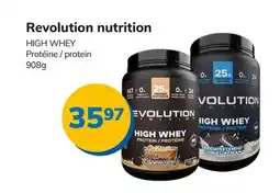 Accès pharma Revolution nutrition HIGH WHEY protein offer