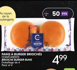 IGA COMPLIMENTS BRIOCHE BURGER BUNS offer