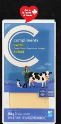 IGA TRANCHES DE FROMAGE COMPLIMENTS offer
