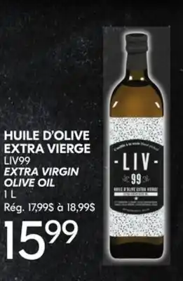 IGA LIV99 EXTRA VIRGIN OLIVE OIL offer