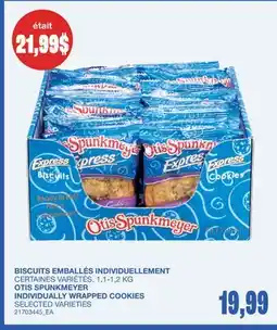 Wholesale Club BISCUITS EMBALLÉS INDIVIDUELLEMENT offer