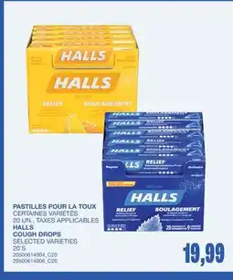 Wholesale Club PASTILLES POUR LA TOUX, 20 UN offer