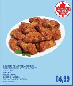 Wholesale Club AILES DE POULET ROADHOUSE, 2 X 2,5KG offer