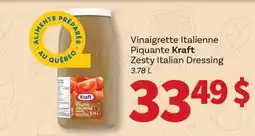 Wholesale Club VINAIGRETTE ITALIENNE PIQUANTE KRAFT offer