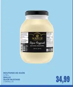 Wholesale Club MOUTARDE DE DIJON offer