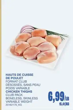 Wholesale Club HAUTS DE CUISSE DE POULET offer