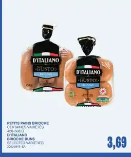 Wholesale Club PETITS PAINS BRIOCHE offer