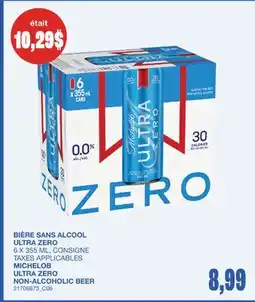 Wholesale Club BIÈRE SANS ALCOOL ULTRA ZERO offer
