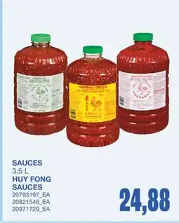 Wholesale Club SAUCES, 3,5L offer