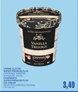 Wholesale Club CRÈME GLACÉE SUPER PREMIUM PLUS offer