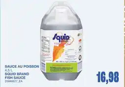 Wholesale Club SAUCE AU POISSON, 4,5L offer