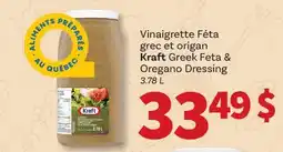 Wholesale Club VINAIGRETTE FÉTA GREC ET ORIGAN offer