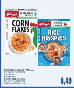 Wholesale Club CÉRÉALES FORMAT FAMILIAL offer