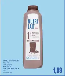 Wholesale Club LAIT AU CHOCOLAT 1% offer