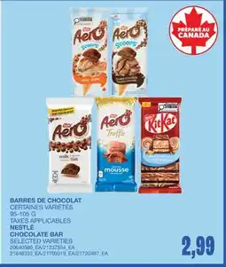 Wholesale Club BARRES DE CHOCOLAT offer