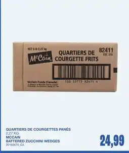 Wholesale Club QUARTIERS DE COURGETTES PANÉS offer
