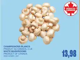 Wholesale Club CHAMPIGNONS BLANCS, 5 LB offer