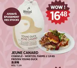 Kim Phat WENTZEL FARMS FROZEN YOUNG DUCK offer