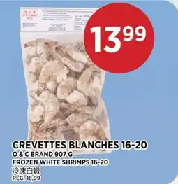 Kim Phat O & C BRAND FROZEN WHITE SHRIMPS 16-20 offer