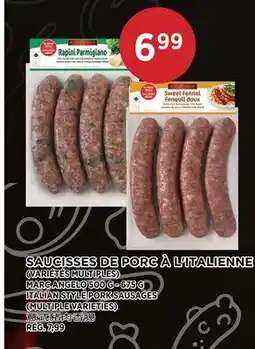 Kim Phat MARC ANGELO ITALIAN STYLE PORK SAUSAGES offer
