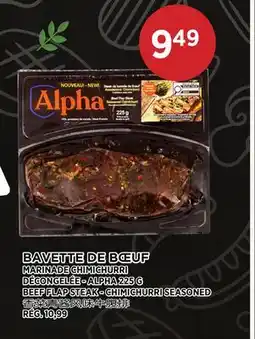 Kim Phat ALPHA BEEF FLAP STEAK - CHIMICHURRI SEASONED offer