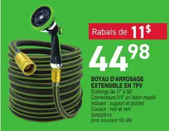 Matério BOYAU D'ARROSAGE EXTENSIBLE EN TPV offer