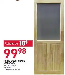 Matério PORTE MOUSTIQUAIRE PRESTIGE offer