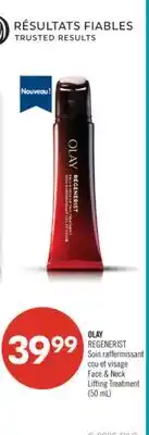 Pharmaprix OLAY REGENERIST Face & Neck Lifting Treatment offer
