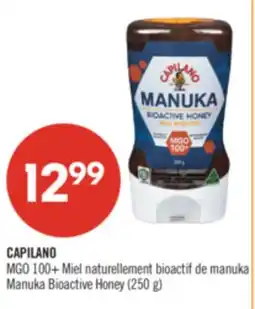 Pharmaprix CAPILANO Manuka Bioactive Honey offer