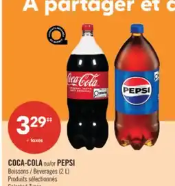 Pharmaprix COCA-COLA or PEPSI Boissons (2 L) offer