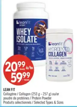 Pharmaprix LEAN FIT Collagen (253 g - 257 g) or Protein Powder offer