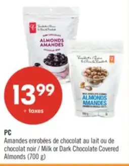 Pharmaprix PC Milk or Dark Chocolate Covered Almonds offer