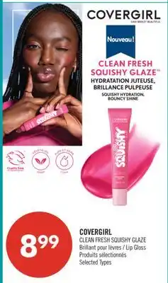 Pharmaprix COVERGIRL CLEAN FRESH SQUISHY GLAZE Lip Gloss offer