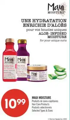 Pharmaprix MAUI MOISTURE hair Care Products offer
