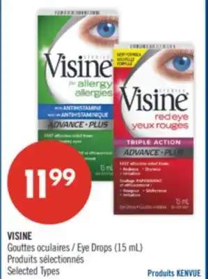 Pharmaprix VISINE Eye Drops offer