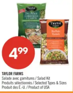Pharmaprix TAYLOR FARMS Salad Kit offer