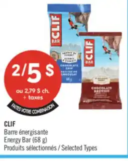 Pharmaprix CLIF Energy Bar offer