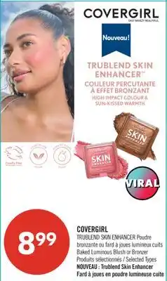 Pharmaprix COVERGIRL TRUBLEND SKIN ENHANCER Baked Luminous Blush or Bronzer offer
