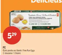 Pharmaprix PC Œufs Free Run Eggs (1 Dozen) offer