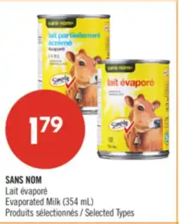 Pharmaprix NO NAME Evaporated Milk offer