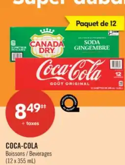 Pharmaprix COCA-COLA Beverages offer