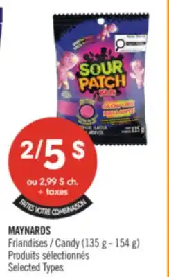 Pharmaprix MAYNARDS Candy offer