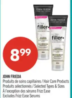 Pharmaprix JOHN PREDA hair care Products offer