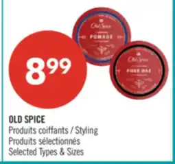 Pharmaprix OLD SPICE Styling Products offer