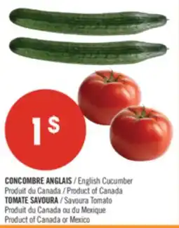 Pharmaprix English Cucumber or Savoura Tomato offer