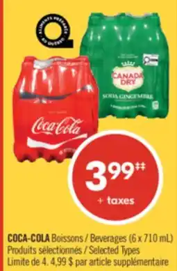 Pharmaprix COCA-COLA Beverages offer